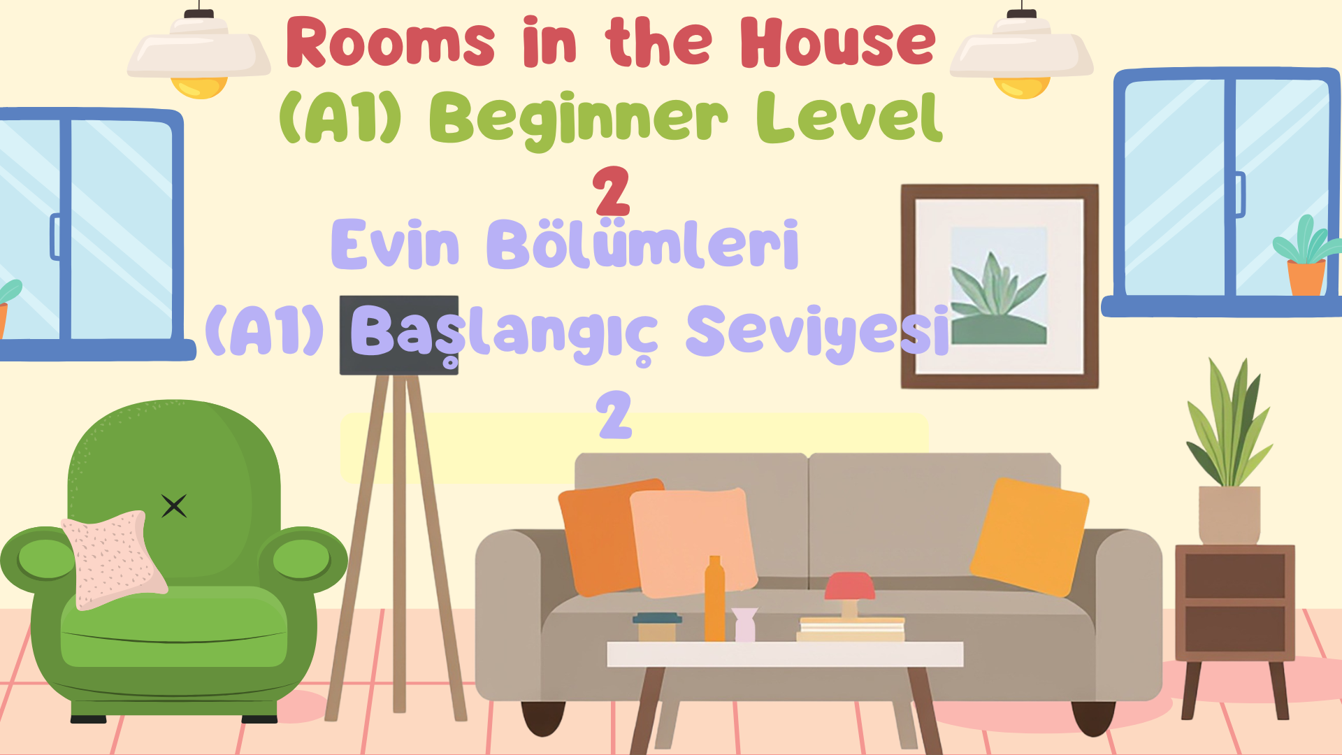 Evin B�l�mleri A-1 Ba�lang�� Seviyesi 2