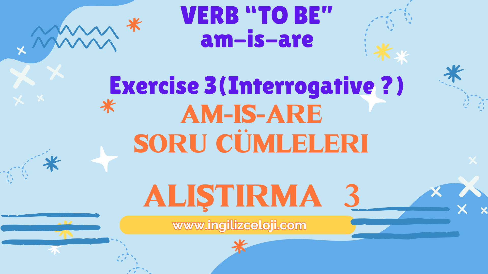 Unit 1 Lesson 1 Present Simple of to be (am-is-are Soru Cmleleri)