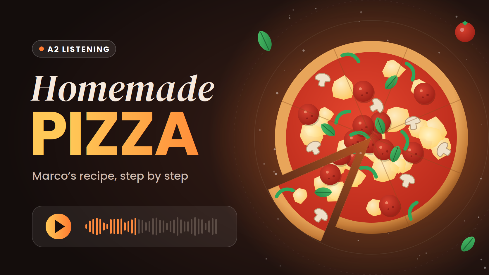 A2 �ngilizce Dinleme: Homemade Pizza