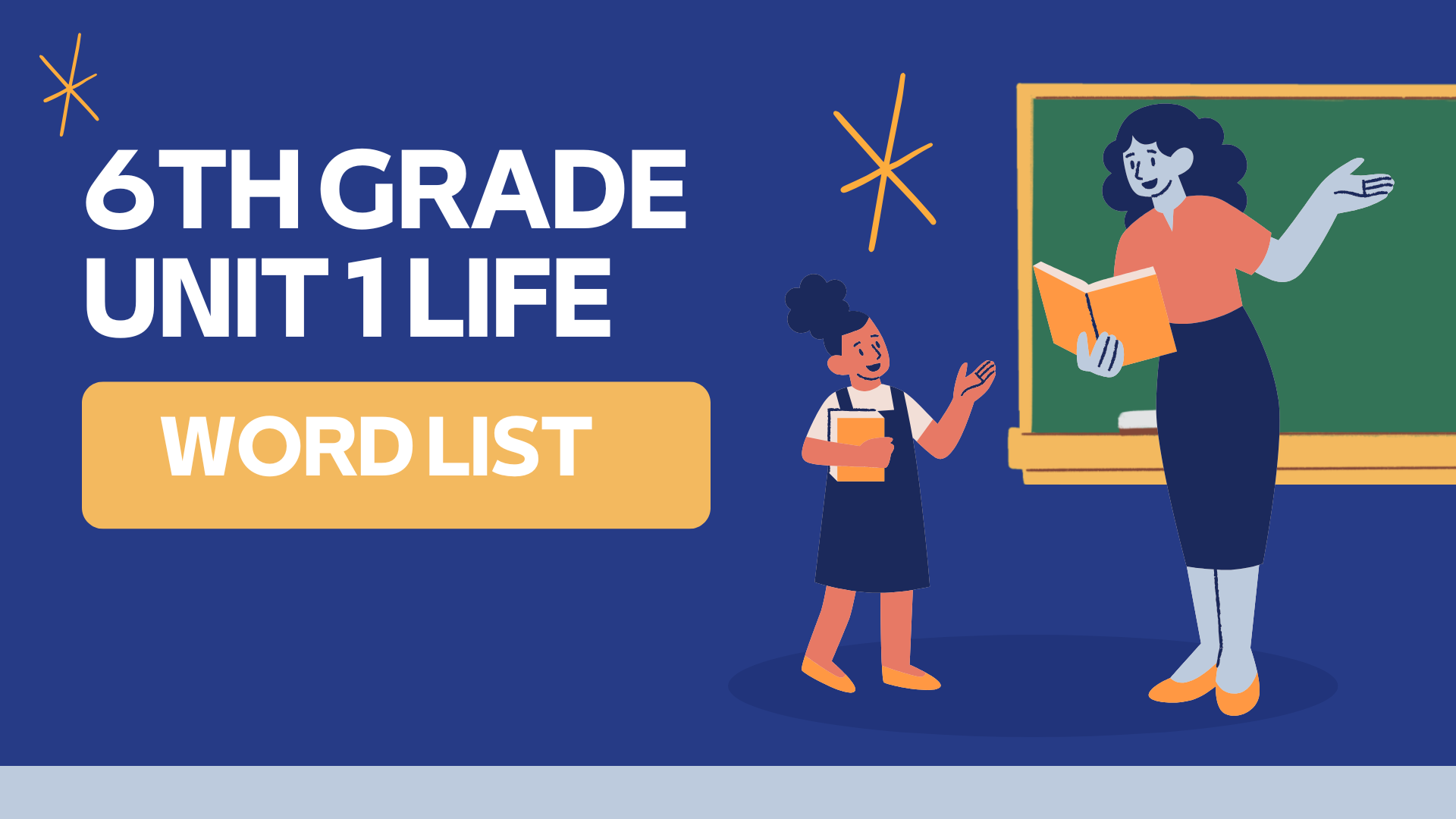 Unit 1 Life Word Power Word List