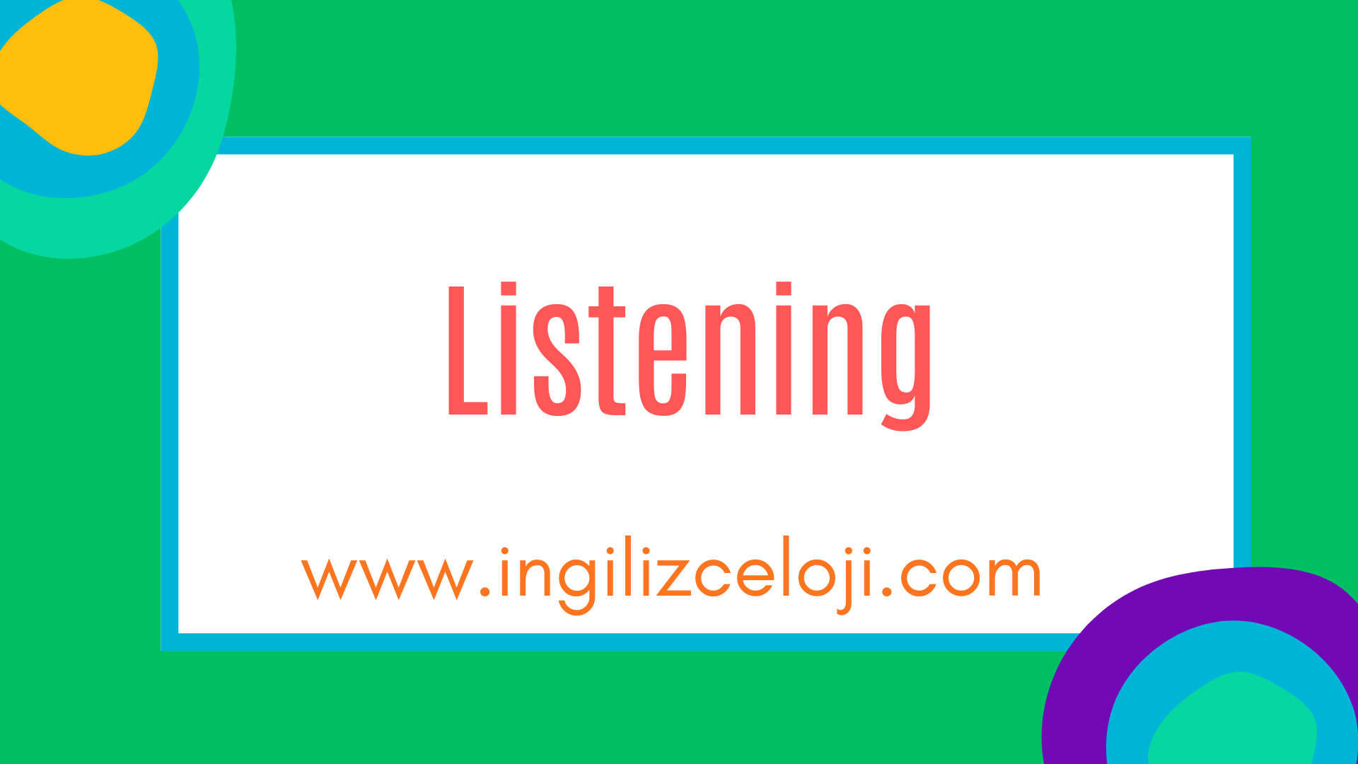 Listening Unit 1 Lesson 1